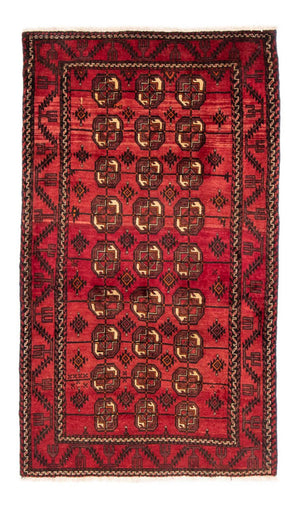 Løber Baluch-tæppe - 200 x 112 cm - flerfarvet