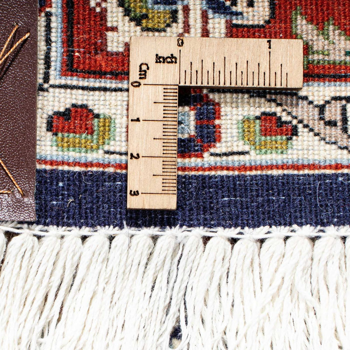 Persisk tæppe - Ghom - 188 x 135 cm - mørkeblå