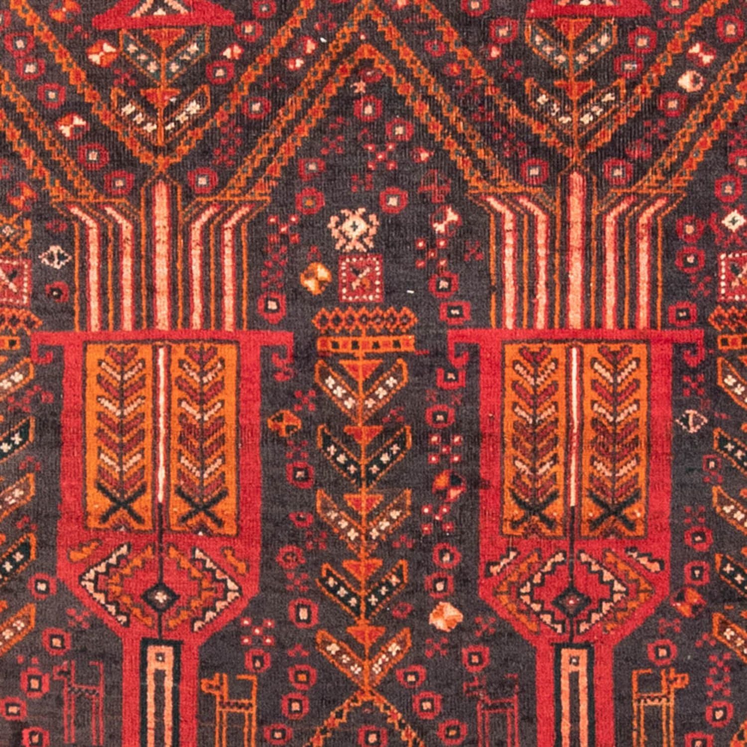 Løber Baluch-tæppe - 239 x 111 cm - rust