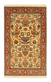 Persisk tæppe - Ghom - 170 x 104 cm - beige