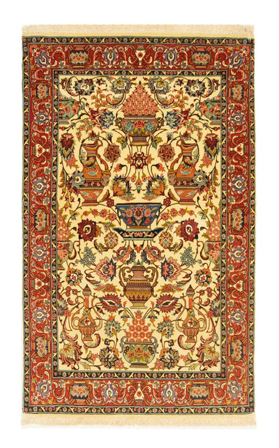 Qom Tæppe 104x170cm - Persisk tæppe