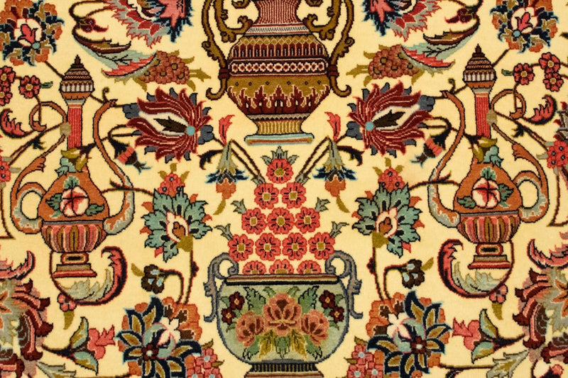 Persisk tæppe - Ghom - 170 x 104 cm - beige