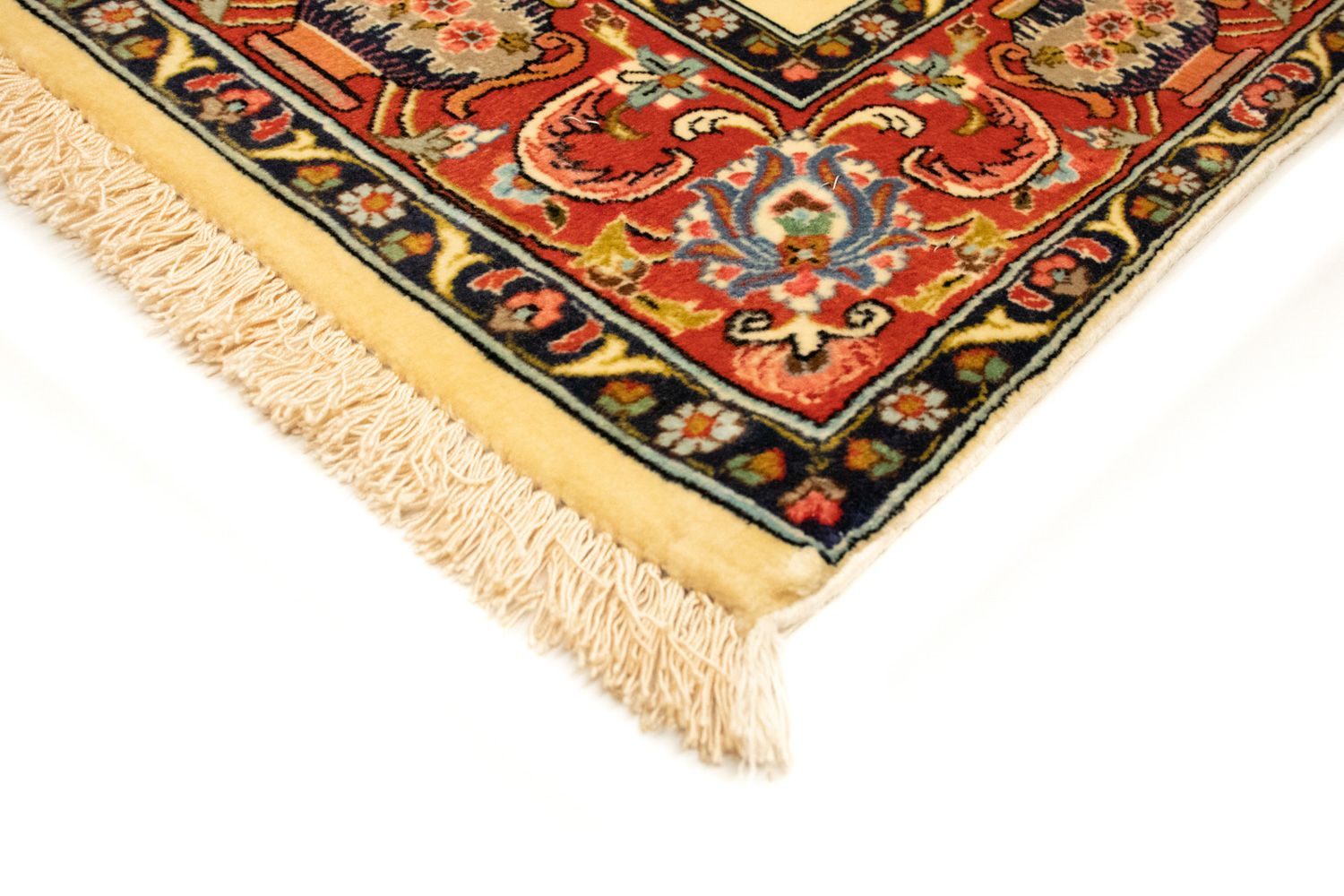 Persisk tæppe - Ghom - 170 x 104 cm - beige