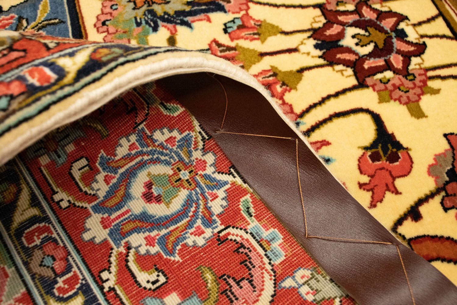 Persisk tæppe - Ghom - 170 x 104 cm - beige