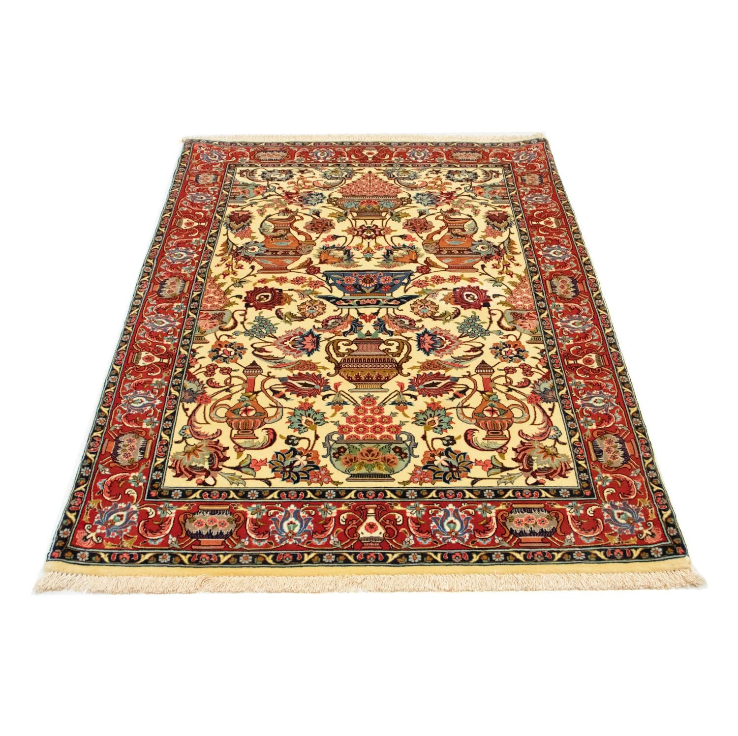 Persisk tæppe - Ghom - 170 x 104 cm - beige