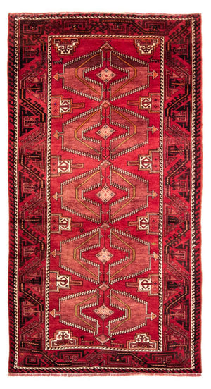 Løber Baluch-tæppe - 230 x 119 cm - rød