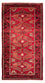 Løber Baluch-tæppe - 230 x 119 cm - rød