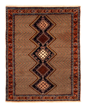 Baluch-tæppe - 156 x 120 cm - rust