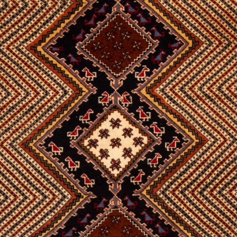 Baluch-tæppe - 156 x 120 cm - rust