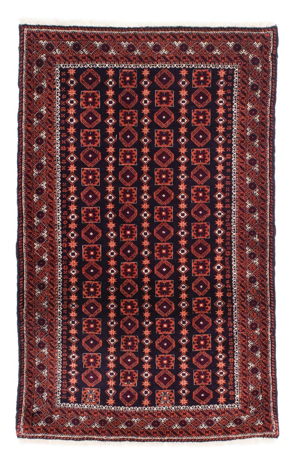 Baluch-tæppe - 150 x 100 cm - mørkeblå