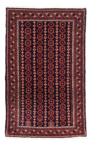 Baluch-tæppe - 150 x 100 cm - mørkeblå
