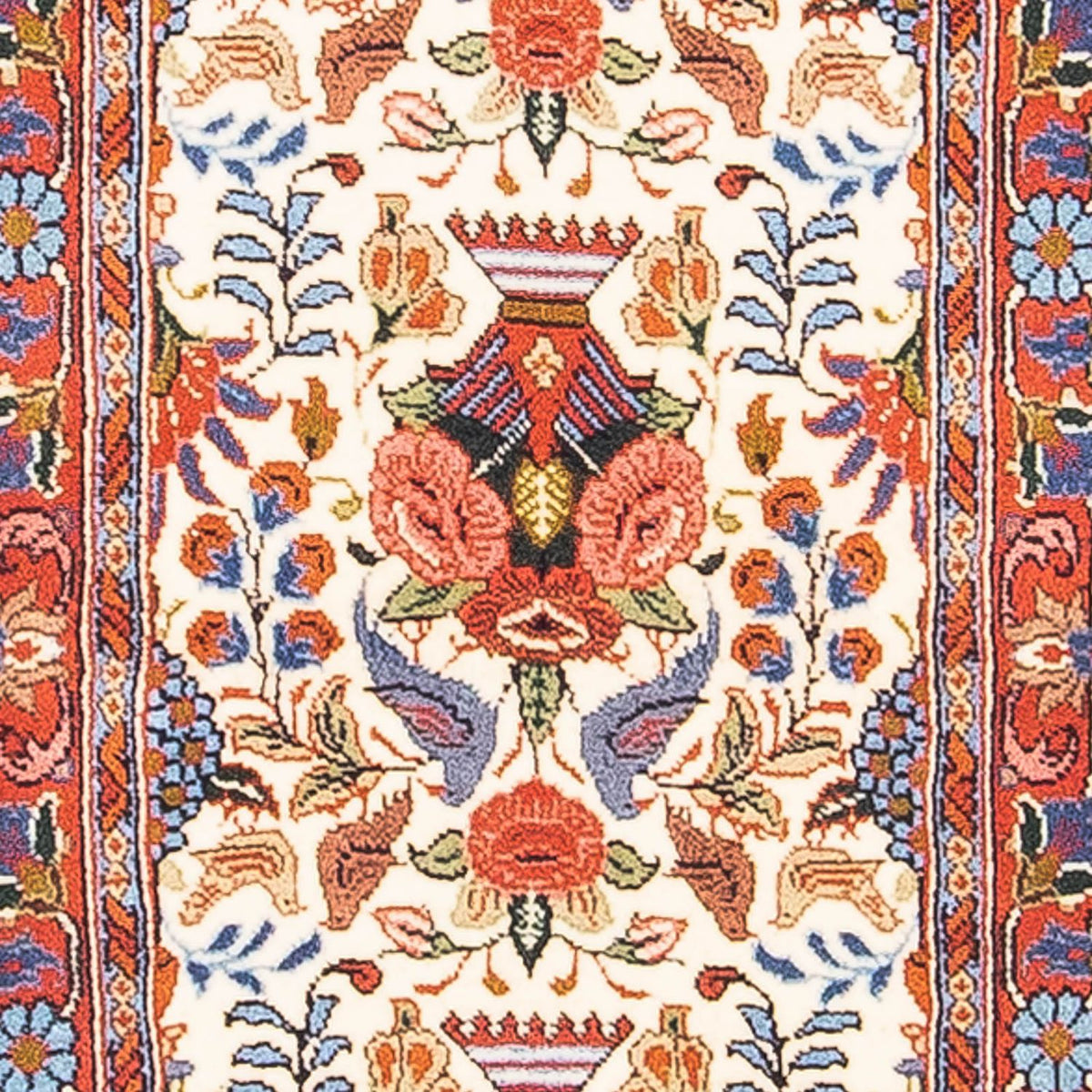 Løber Persisk tæppe - Bijar - 160 x 50 cm - beige