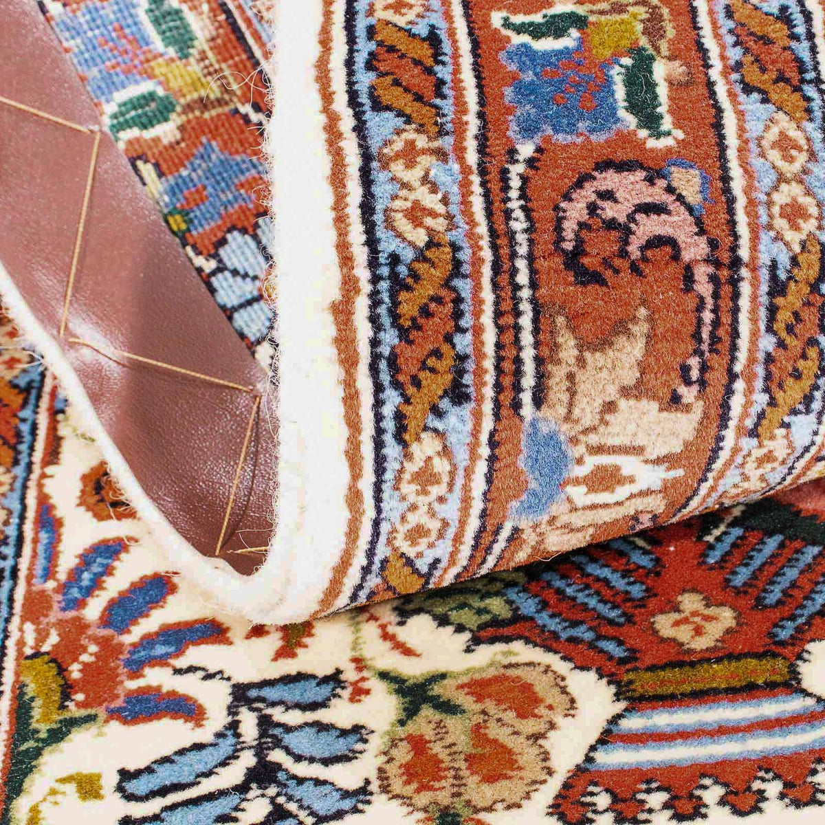 Løber Persisk tæppe - Bijar - 160 x 50 cm - beige