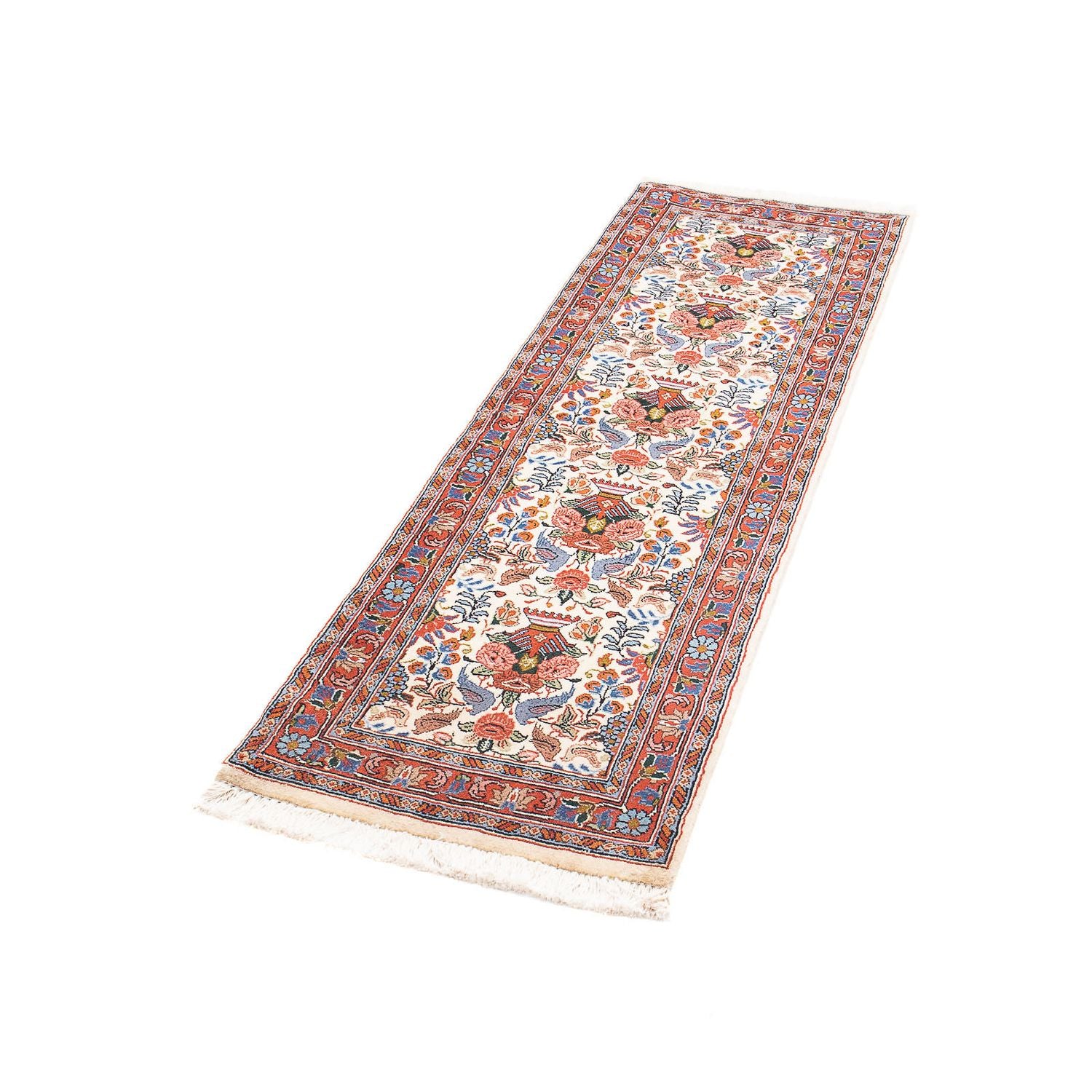 Løber Persisk tæppe - Bijar - 160 x 50 cm - beige