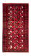Løber Baluch-tæppe - 202 x 110 cm - mørkerød