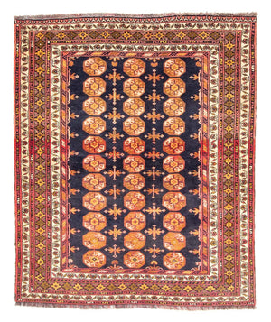 Baluch-tæppe firkantet  - 174 x 139 cm - mørkeblå