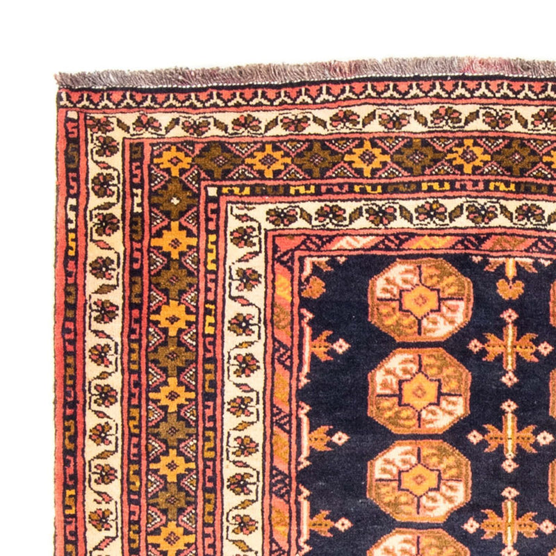 Baluch-tæppe firkantet  - 174 x 139 cm - mørkeblå