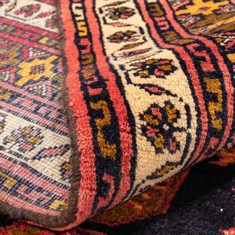 Baluch-tæppe firkantet  - 174 x 139 cm - mørkeblå