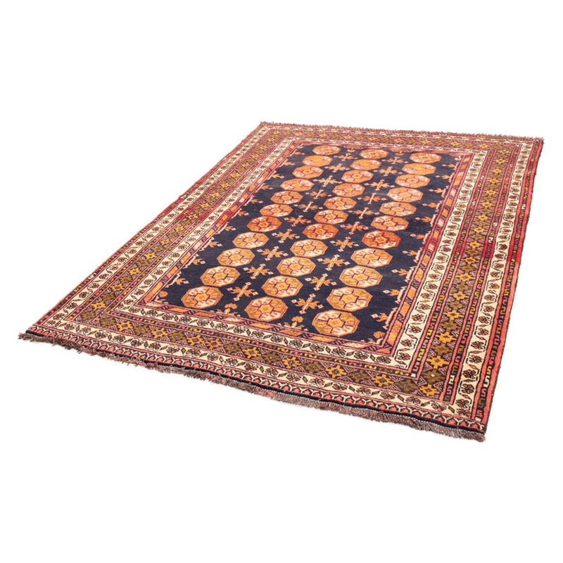 Baluch-tæppe firkantet  - 174 x 139 cm - mørkeblå