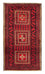 Løber Baluch-tæppe - 224 x 119 cm - rød