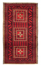 Baluch-tæppe 224x119cm - Persisk tæppe