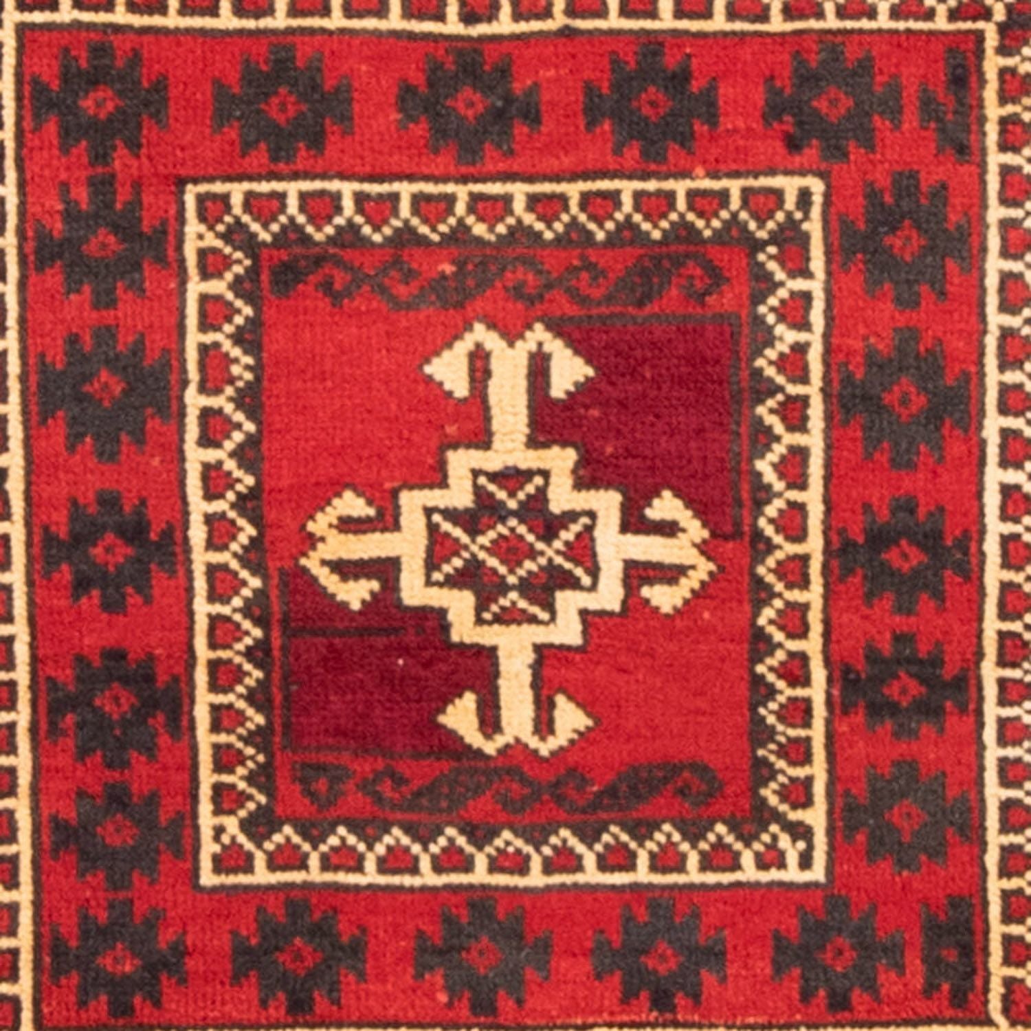 Løber Baluch-tæppe - 224 x 119 cm - rød
