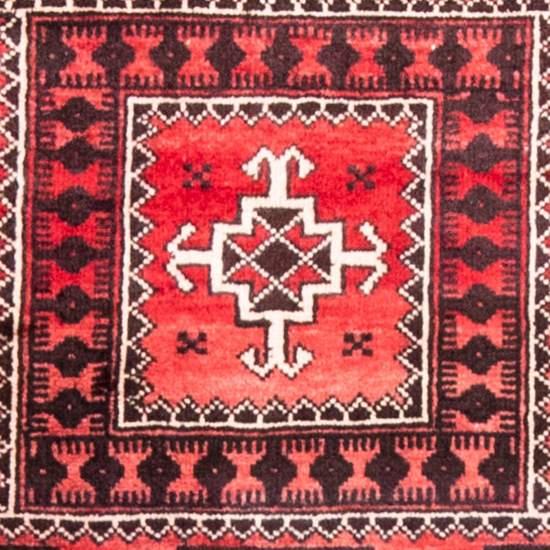 Løber Baluch-tæppe - 207 x 112 cm - rød