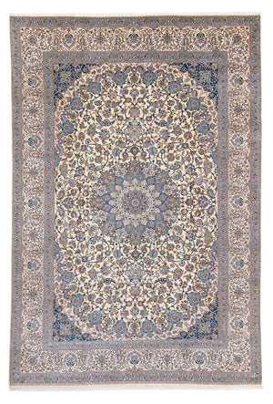 Persisk tæppe - Nain - Premium - 360 x 244 cm - beige
