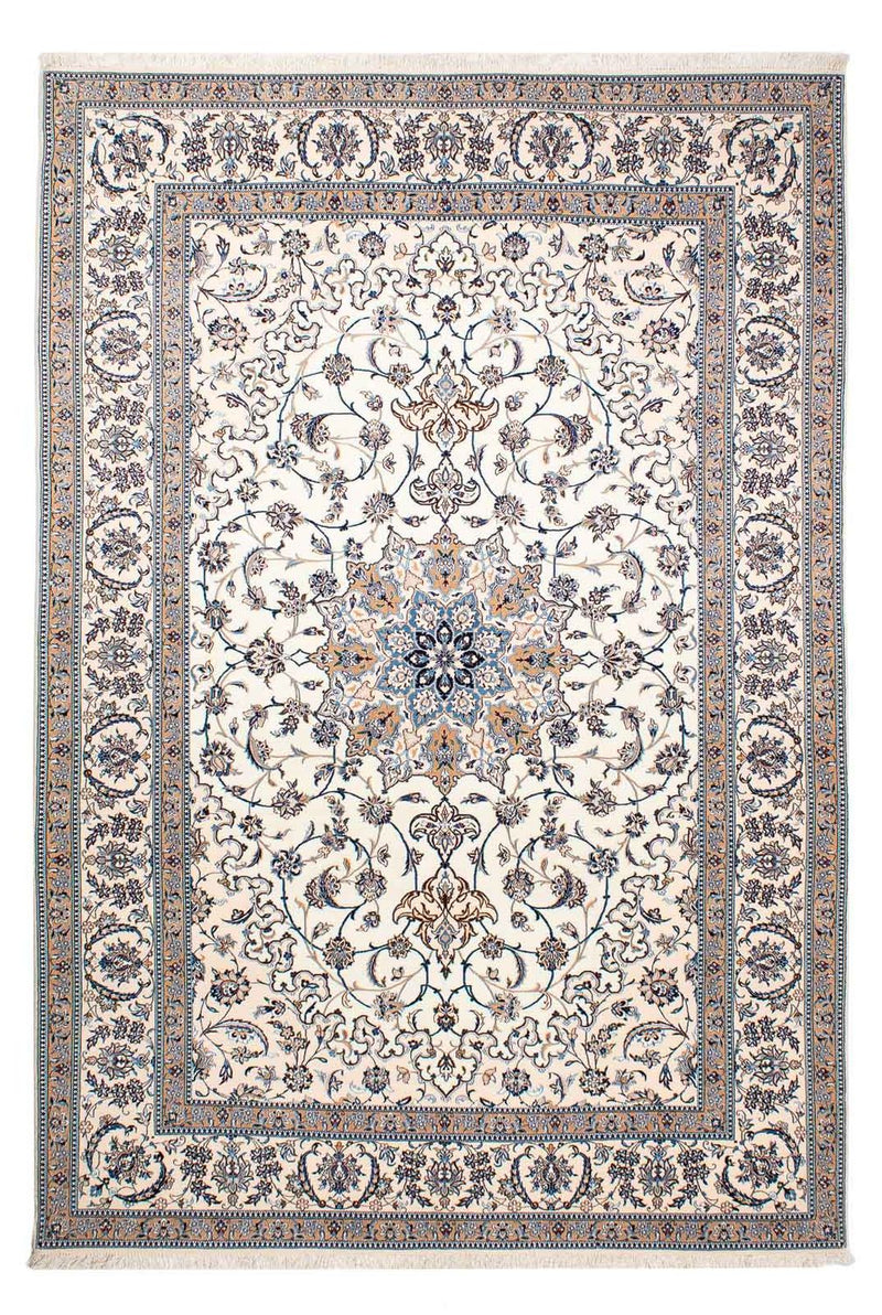 Persisk tæppe - Nain - Premium - 257 x 172 cm - beige