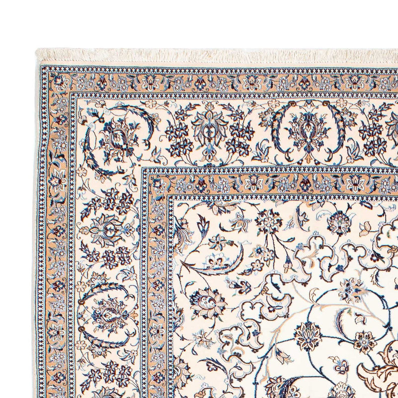 Persisk tæppe - Nain - Premium - 257 x 172 cm - beige