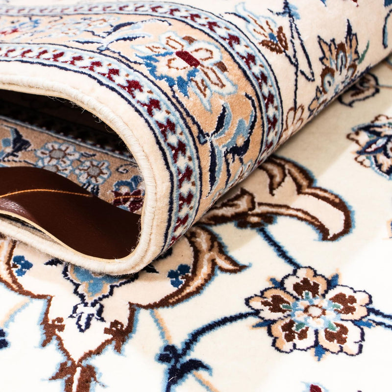 Persisk tæppe - Nain - Premium - 257 x 172 cm - beige