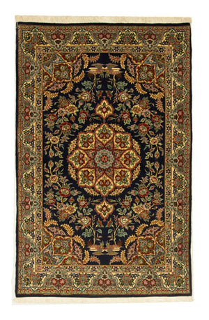 Persisk tæppe - Ghom - 170 x 108 cm - sort