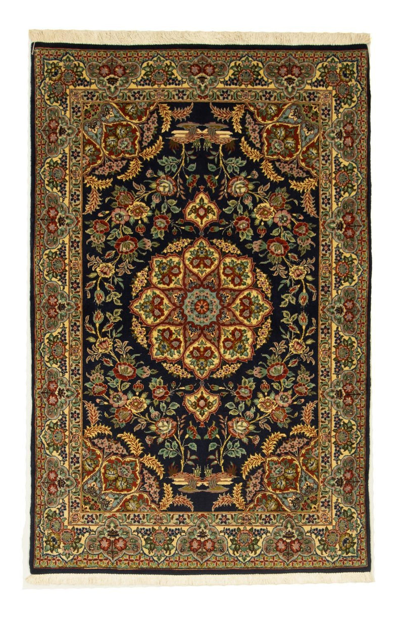 Persisk tæppe - Ghom - 170 x 108 cm - sort