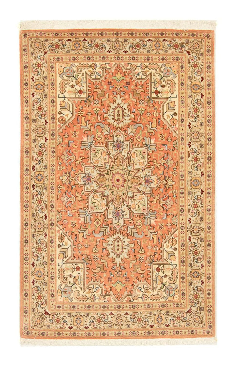 Persisk tæppe - Tabriz - Royal - 160 x 100 cm - lysrød