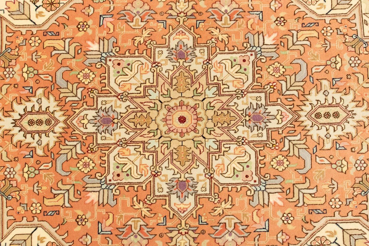 Persisk tæppe - Tabriz - Royal - 160 x 100 cm - lysrød