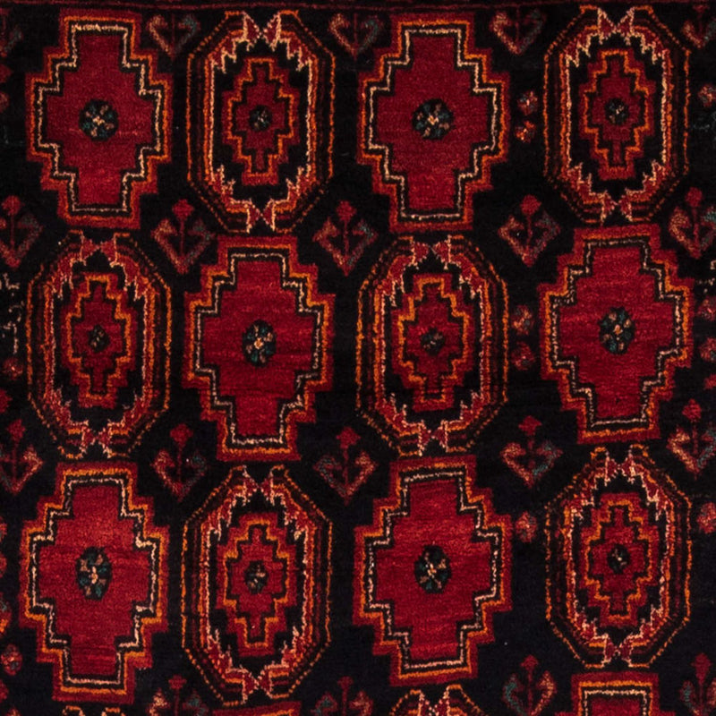 Løber Baluch-tæppe - 185 x 110 cm - mørkerød