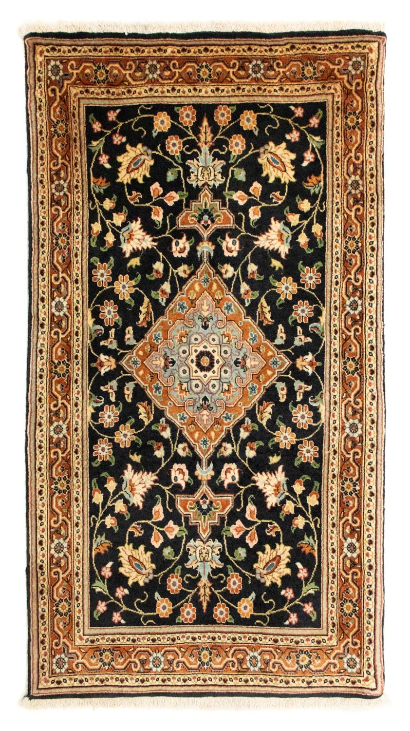 Persisk tæppe - Nomadisk - 136 x 73 cm - mørkeblå
