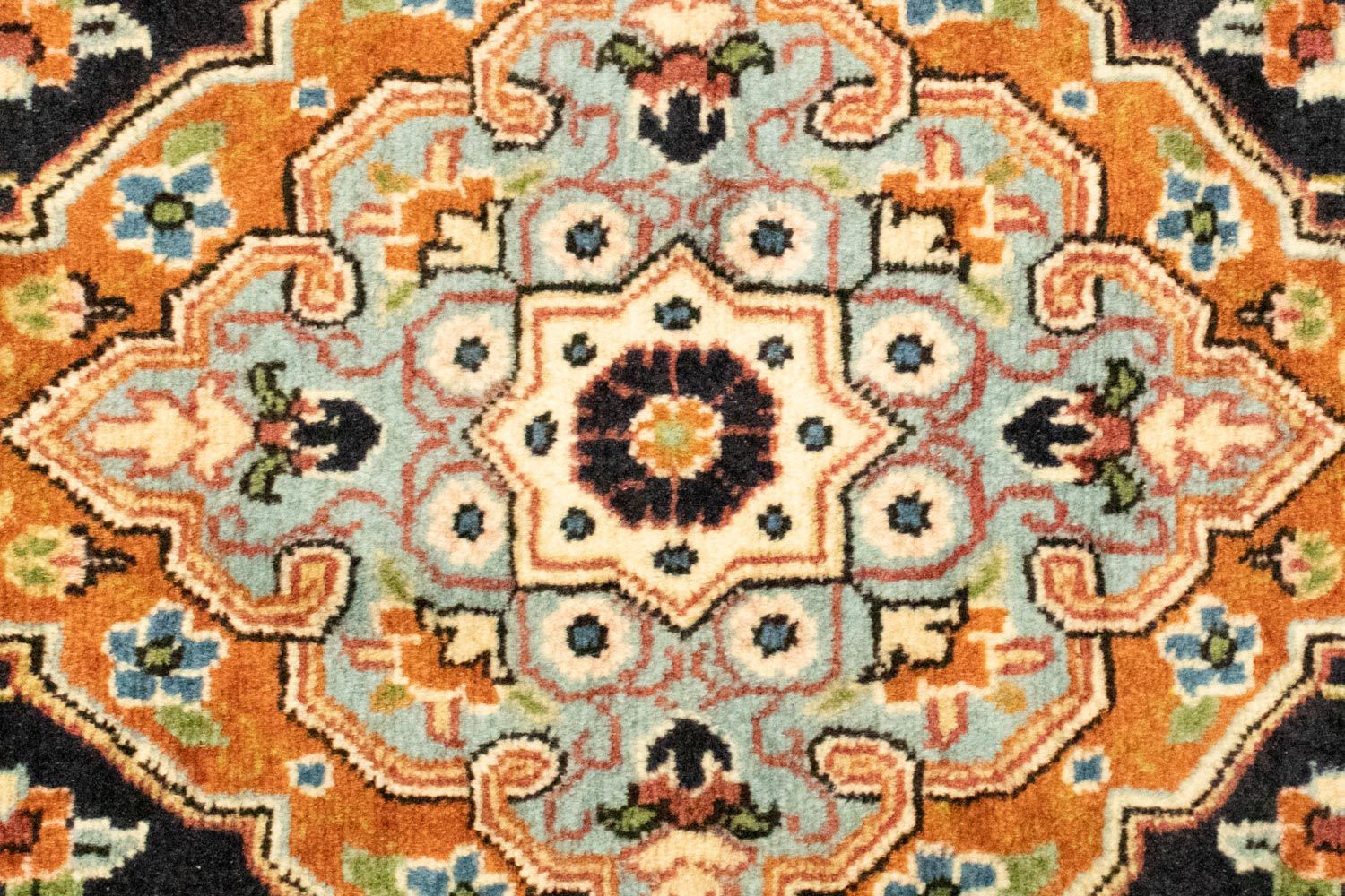 Persisk tæppe - Nomadisk - 136 x 73 cm - mørkeblå