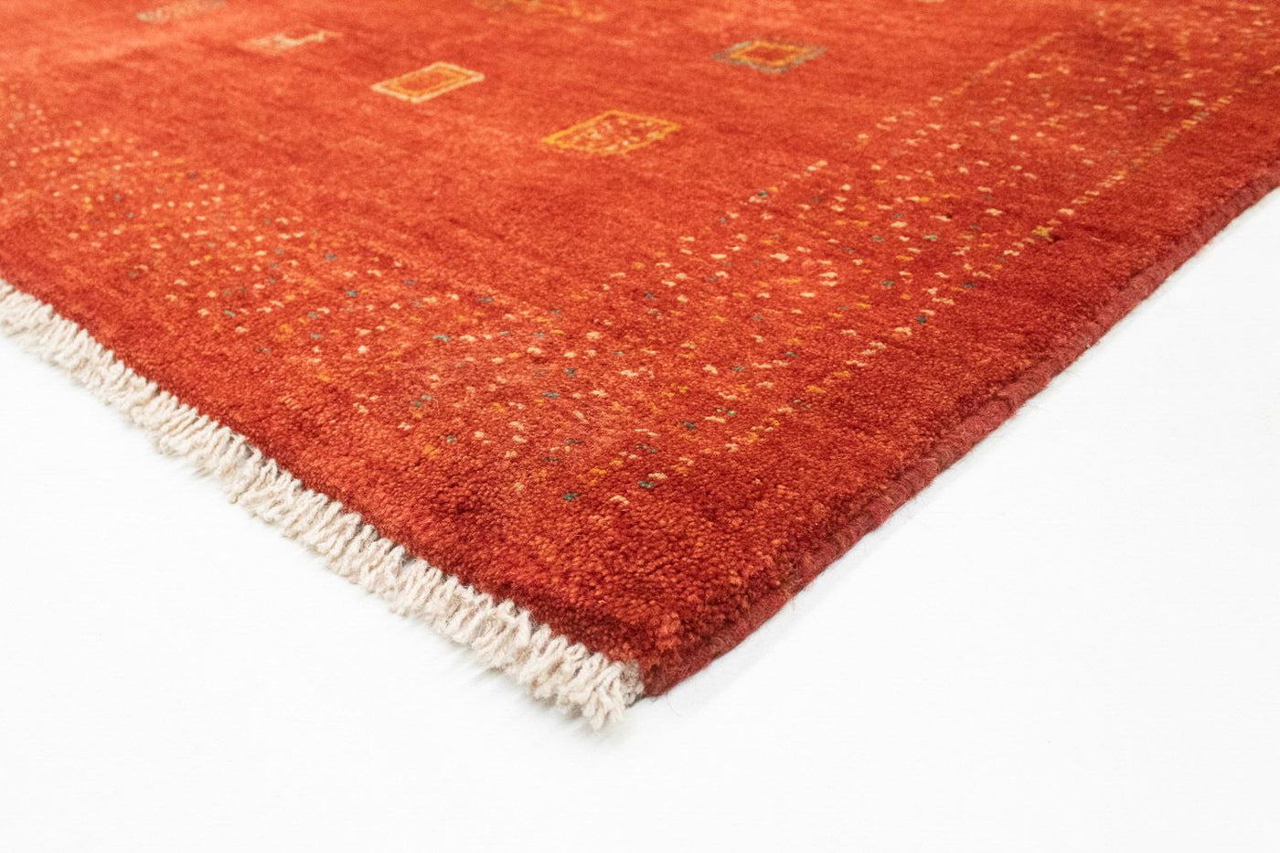 Persisk Gabbeh Tæppe 190x150cm - Perserteppich Wollteppich