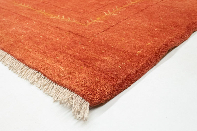 Gabbeh-tæppe - Persisk - 192 x 149 cm - rød