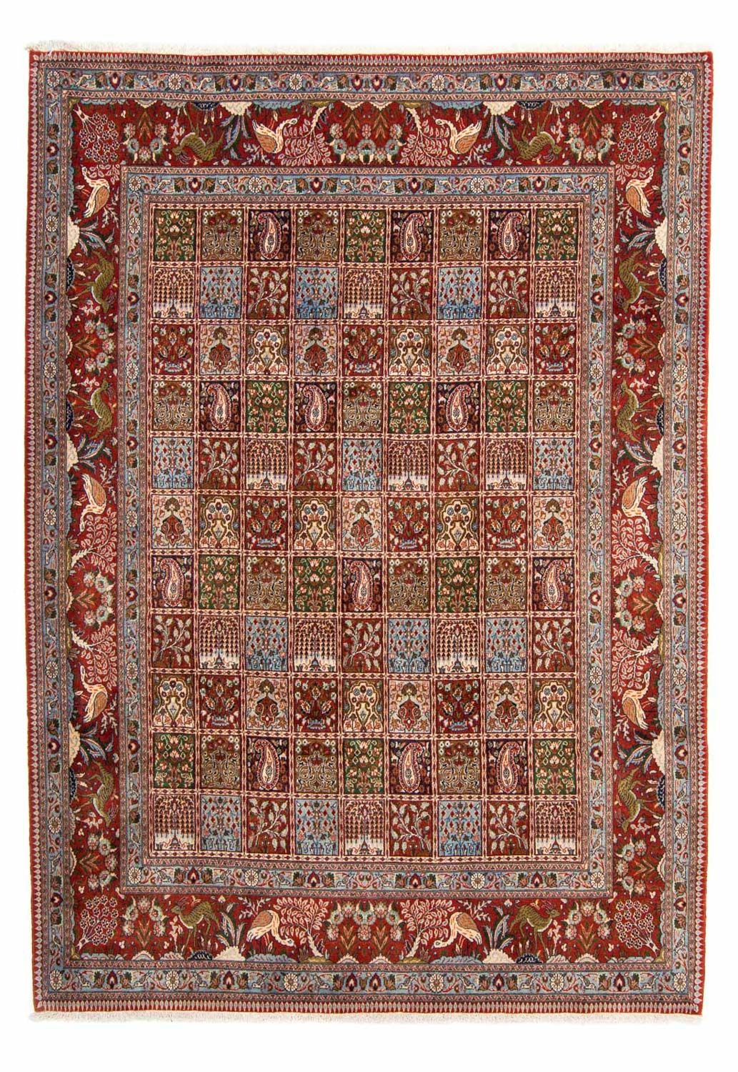 Persisk tæppe - Classic - 297 x 206 cm - mørkerød