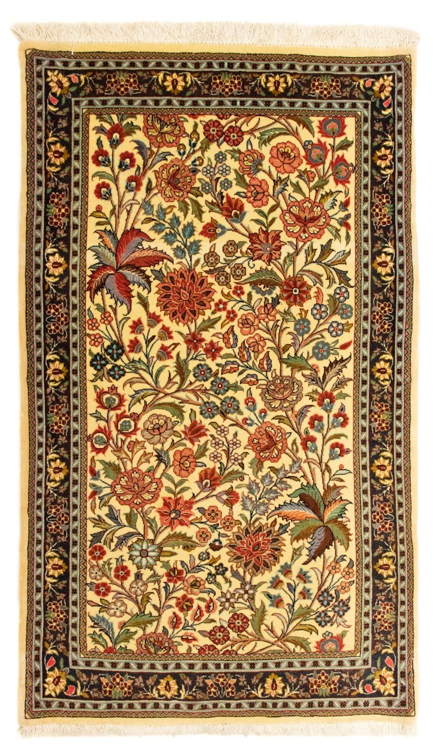 Persisk tæppe - Ghom - 128 x 77 cm - beige