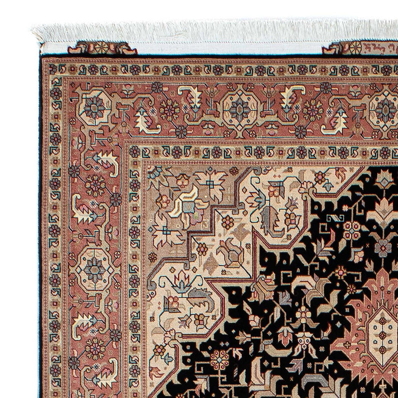 Persisk tæppe - Tabriz - Royal - 204 x 150 cm - mørkeblå