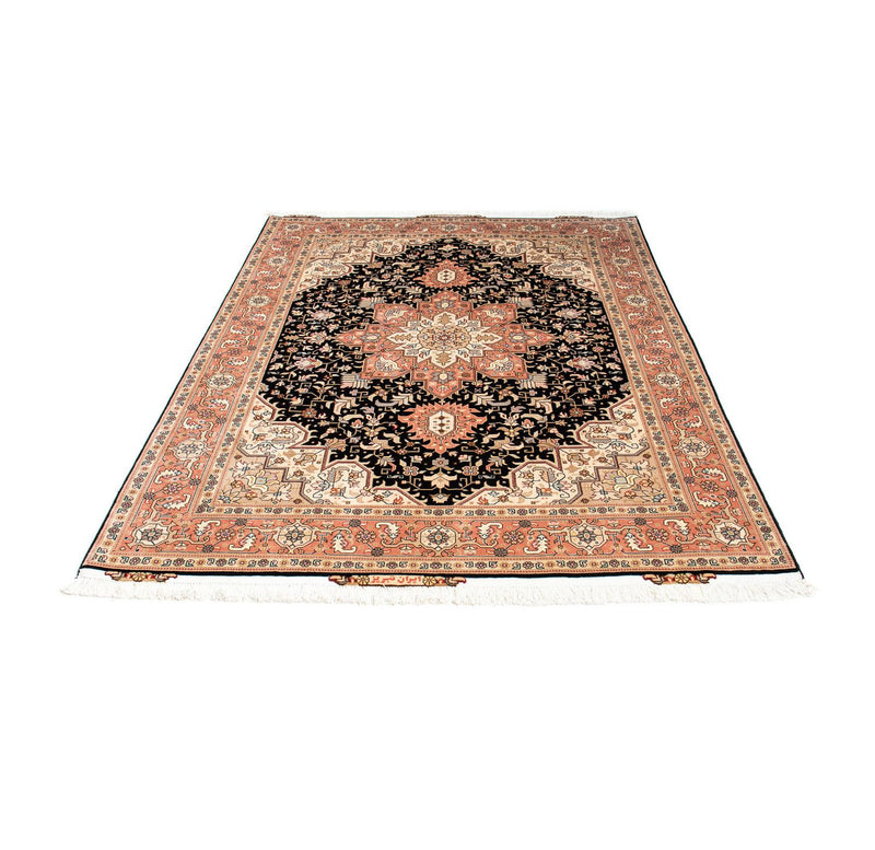 Persisk tæppe - Tabriz - Royal - 204 x 150 cm - mørkeblå