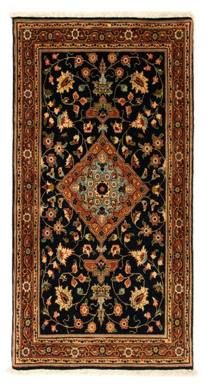 Persisk tæppe - Nomadisk - 138 x 72 cm - sort