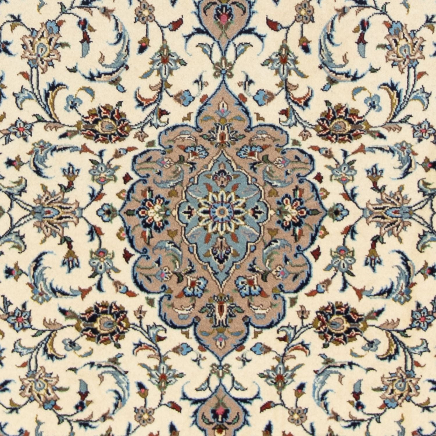 Persisk tæppe - Keshan - 172 x 110 cm - beige