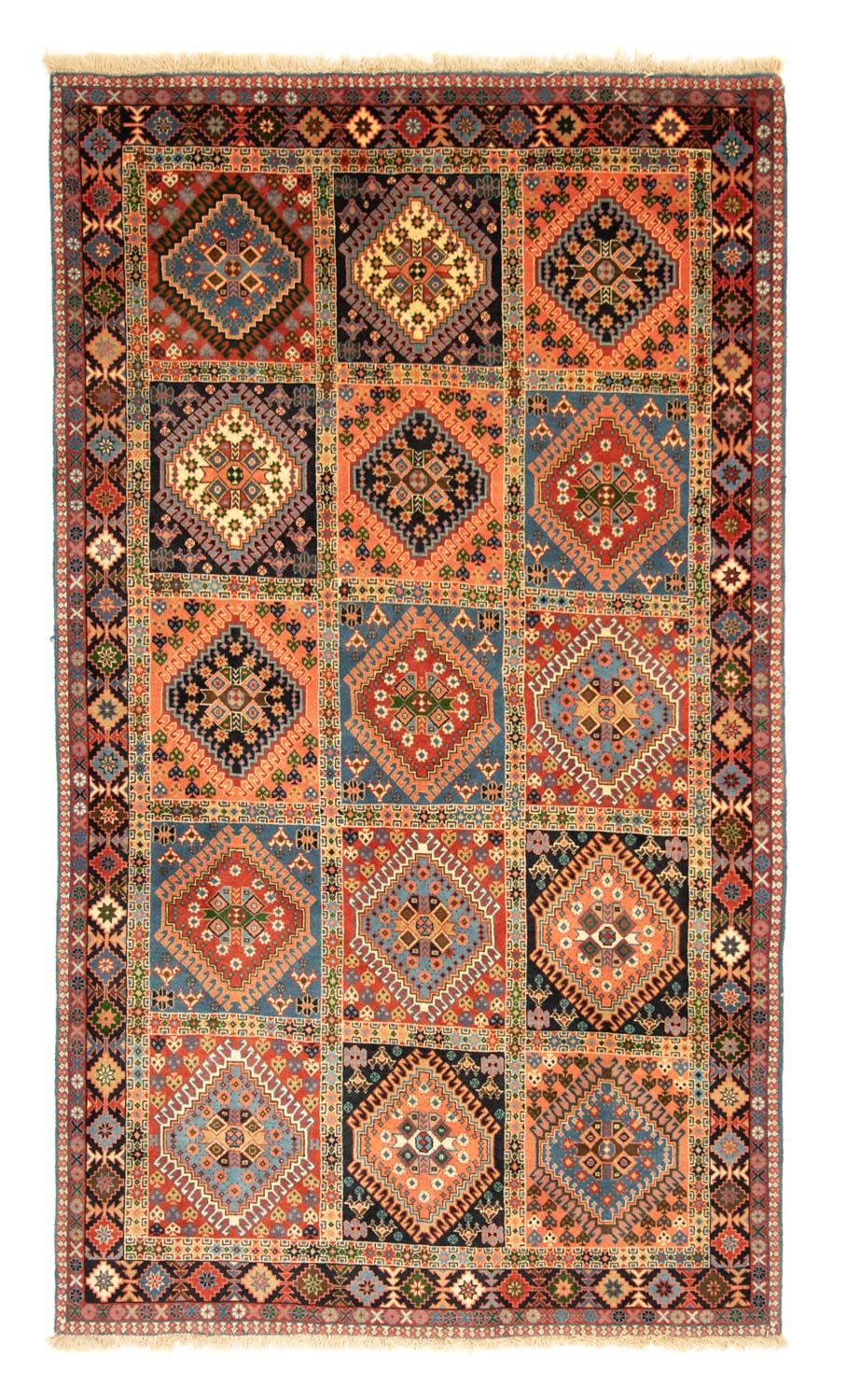 Persisk tæppe - Nomadisk - 253 x 148 cm - flerfarvet
