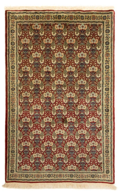 Persisk tæppe - Tabriz - Royal - 129 x 82 cm - rød