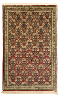 Persisk tæppe - Tabriz - Royal - 129 x 82 cm - rød
