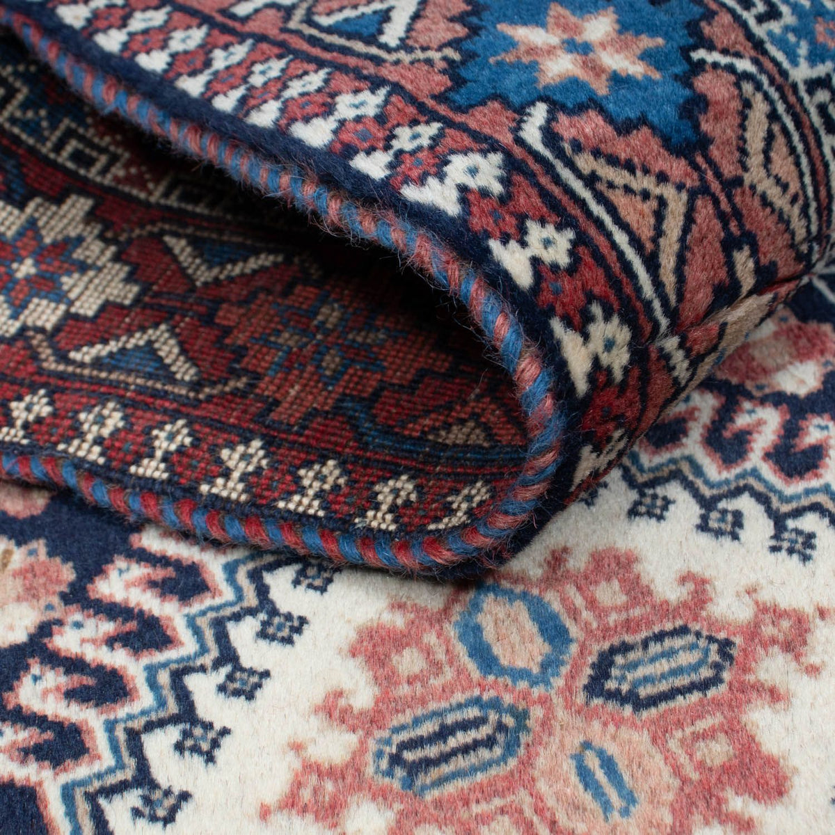 Løber Persisk tæppe - Nomadisk - 186 x 82 cm - lysrød